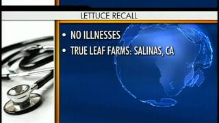 Listerialaced lettuce from Calif recalled [upl. by Whitson62]