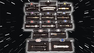 All Star Wars Galaxys Edge Legacy Lightsabers Review [upl. by Fulvia745]