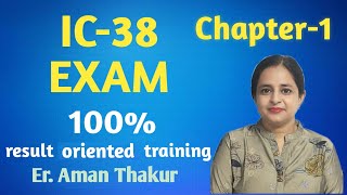 IC38  Chapter1  Introduction to Insurance  Er Aman Thakur [upl. by Namolos]