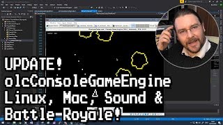 olcConsoleGameEngine Update  Cross Platform Sound amp Battle Royale [upl. by Okun413]