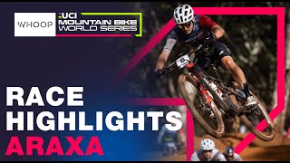 RACE HIGHLIGHTS  Elite Men XCO World Cup  Araxa Brazil [upl. by Yrrek]