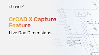 OrCAD X Feature  Live Doc Dimensions [upl. by Halimak]