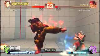 AE v2012  Sako ChunLi vs Upstream Child Evil Ryu  Jan 3 2014 [upl. by Wera]