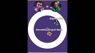 Ronaldo Jingle Bell Vs Sigma Boy 😁 [upl. by Ellicec]