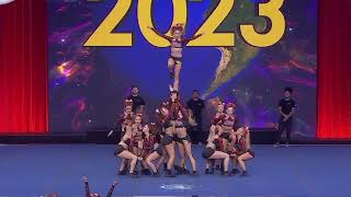 Elite Cheer  Stars in Finals at The Cheerleading Worlds 2023 [upl. by Arem305]