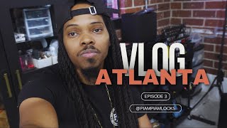 SALON DE COIFFURE À ATLANTA VLOG 3 [upl. by Ayela]