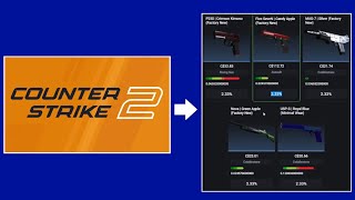 How to See the Percent Chance of Getting Each Item From a Trade Up Contract in CS2 [upl. by Aimat909]