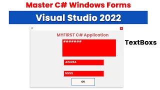 C Windows Forms Application Tutorial for Beginners Part 2  Complete Guide 2022 [upl. by Acirt]