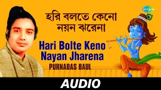 Hari Bolte Keno Nayan Jharena  Purnadas Baul  Audio [upl. by Yancey]