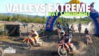 Valleys Extreme  Fim Hard Enduro Round 1  Day 1 Highlight [upl. by Elysha]