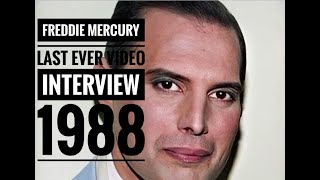 Freddie Mercury Last Ever Video Interview 1988  With Montserrat Caballé [upl. by Nitsir]