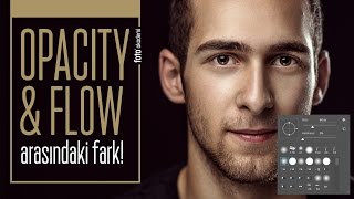 Photoshop Opacity ve Flow Arasındaki Fark Nedir [upl. by Zehc795]