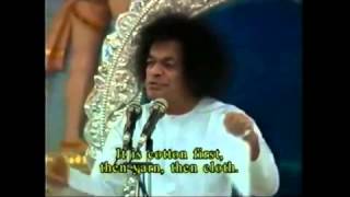 SaiBabaspeech Sathya Sai Baba speech  important [upl. by Kelwen]