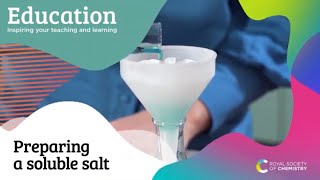 Preparing a soluble salt  14–16 Practicals [upl. by Ttelrahc]