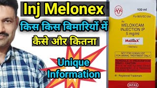 Melonex Injection Veterinary uses in hindi मेलोनेक्स इंजेक्शन पशु चिकित्सा उपयोग Ramawat vets [upl. by Trillby]