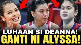 Jema Galanza IPINAGTANGGOL ni Alyssa Valdez LABAN kay Deanna Wong Creamline SINUBSOB ang CMFT [upl. by Early]