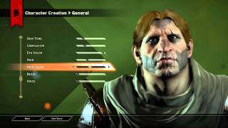 Dragon Age Inquisition  Character Creation Dwarf Male [upl. by Gisser574]