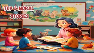 Top 5 Moral Stories for Kids  Fairy tales  Moral Stories in English [upl. by Laicram]