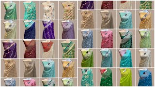 Reception wedding saree collection part 2 demanding 2024 shorts india reels wedding [upl. by Aivirt]