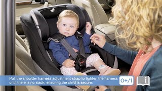 Joie spin safe™ car seat installation  Plus Tested RearFacing Car Seat [upl. by Hanni593]