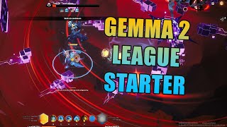 Gemma2 League Starter  The Frozen Canvas  Frost Terra Torchlight Infinite New Season  TLI SS6 [upl. by Narhet93]