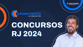 Concursos RJ 2024 Veja os editais que terão vagas no Rio de Janeiro O Especialista [upl. by Trevorr328]