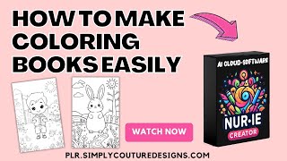 How to create coloring book for KDP with AI [upl. by Ennahgiel452]