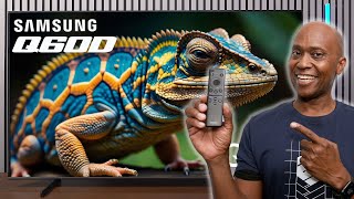 Samsung Q60D QLED TV Unboxing Menu And Gaming [upl. by Elboa]