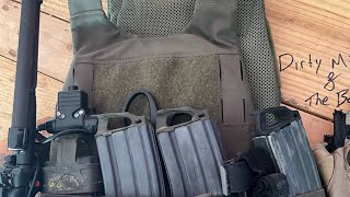 Ferro Concepts Slickster plate carrier setup TRexarms cummerbund GP pouch minuteman m4 ar [upl. by Anikal]