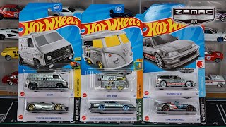 Hot Wheels 2023 ZAMAC Mix 1 2 and 3  Kool Kombi and Honda Civic EF [upl. by Niamor954]