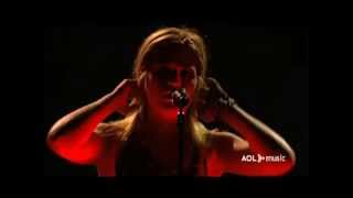 Kelly Clarkson  Addicted AOL Music Live [upl. by Ettezil]