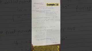 Example 26 Class 12th physics chapter 2 ELECTROSTATIC POTENTIAL AND CAPACITANCE [upl. by Schilling]