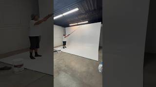 My studio got a cyclorama wall This is how the process went CycloramaWall CycWall InfinityWall [upl. by Davie]