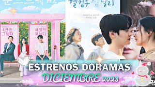 NUEVOS DORAMAS DICIEMBRE 2023 ❄️  Estrenos Netflix  Doramasyessi [upl. by Dulla195]