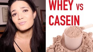 Whey vs Casein Protein [upl. by Enelear655]