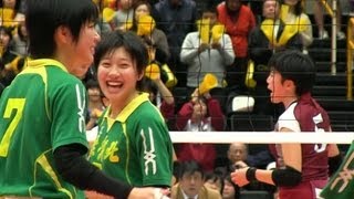 Volleyball 下北沢成徳 × 佐賀北 2nd 春高バレー2013105 [upl. by Wilmer67]