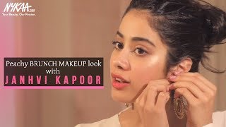 GRWM Get Ready With Janhvi Kapoor  Brunch Makeup Look  Janhvis Easy Daytime Look  Nykaa [upl. by Marcellus161]