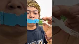 Face Lock 🍓mini wood toywoodworking art skill  hand craft ytshorts [upl. by Ohare]