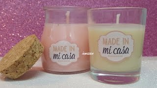 COMO HACER VELAS AROMATICAS MUY FACIL GRANVELADACOM [upl. by Lois]