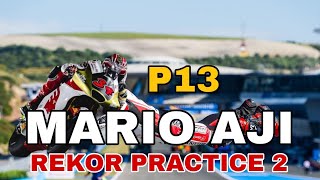 Hasil Terbaik Mario Aji di Sesi Practice 2 Moto2 Jerez 2024  Sukses Menjadi Tercepat ke 13 [upl. by Tsirc]