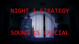 How to beat FNaF 4  Night 1 Walkthrough  FNaF Academy [upl. by Marsha]