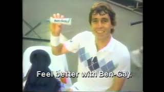 Ivan Lendls BenGay Commercial 1983 [upl. by Hugues]