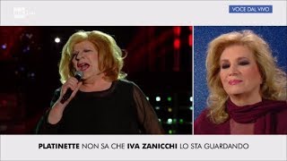 Platinette interpreta Iva Zanicchi quotTestarda io la mia solitudinequot  Tale e Quale Show 07102017 [upl. by Atinuhs]