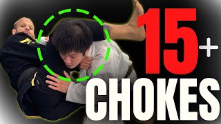 15MustKnow Chokes in Brazilian JiuJitsu Under 3 Minutes  Essential Guide [upl. by Milburt794]