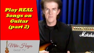 Learn Guitar Songs  How To Play Real Songs On Guitar part 2 [upl. by Giuliana]