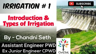 Irrigation Engineering  1  Introduction amp Types of Irrigation  Civil Engineering  CiviLSoL [upl. by Namsaj455]