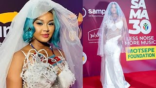 Reason why Babes wore a wedding dress to the SAMAs [upl. by Polk]