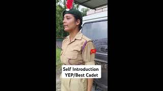 NCC YEPBC Interview Practice Self Introduction [upl. by Ladnyk18]