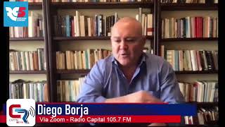 DiegoEnMedios  Entrevista a Diego Borja en Radio Capital [upl. by Yt]