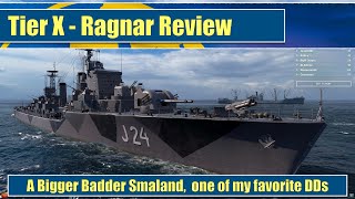 Ragnar Review  Bigger Smaland  My fav  World of Warships [upl. by Clough515]